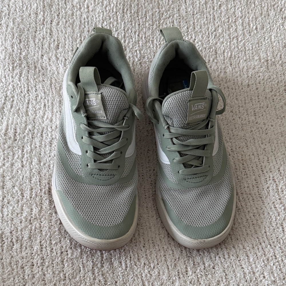 Vans UltraRange Olive Green Sneakers - Picture 2 of 4